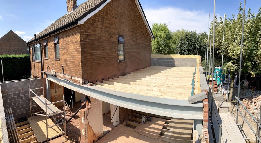Double wrap round Extension in selby