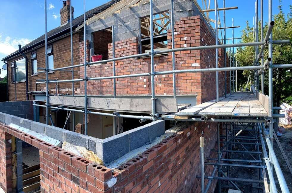 Double wrap round Extension in selby